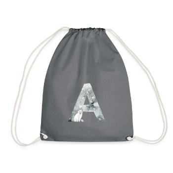 A – caractère décoratif – hiver - Sac de sport léger - gris - Devant