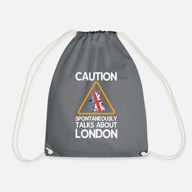 London - Turnbeutel - Grau