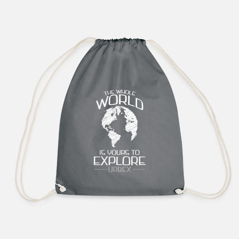 Outdoor - Drawstring Bag - grey