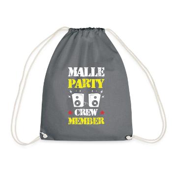 Équipage de Malle Party - Sac de sport léger - gris - Devant