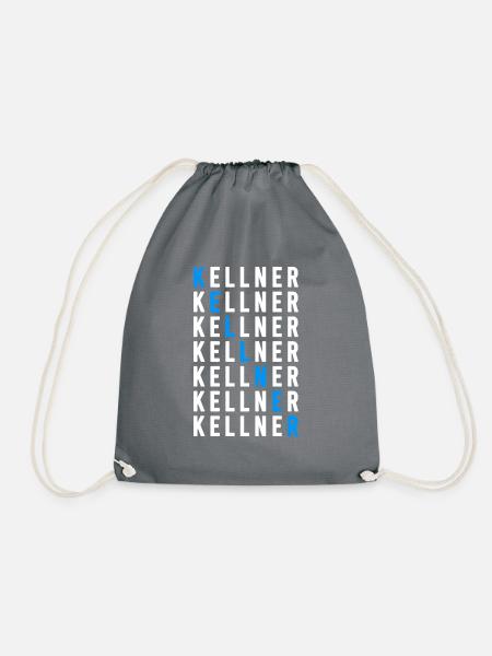Kellner - Turnbeutel - Grau