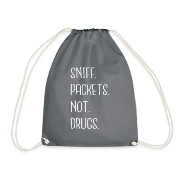 déclaration informatique pirate anonyme - Sac de sport léger - gris - Devant