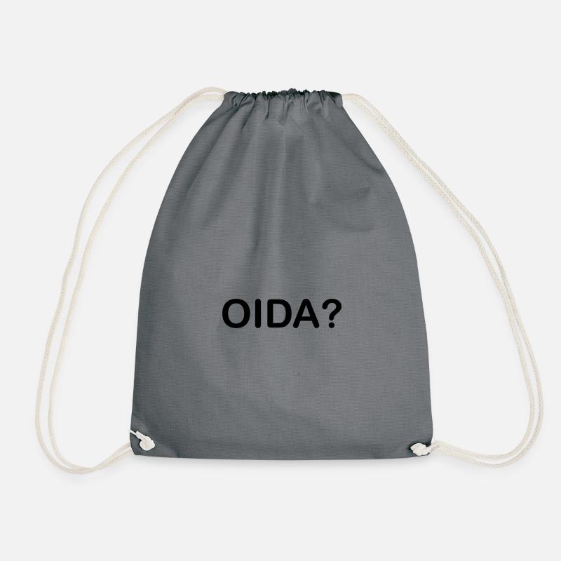 OIDA? - Turnbeutel - Grau