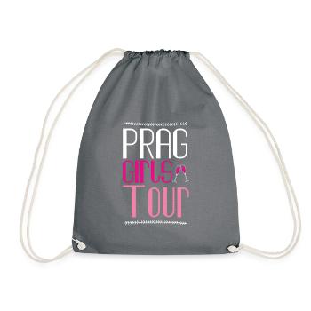 Prag Girls Tour - Turnbeutel - Grau - Vorne