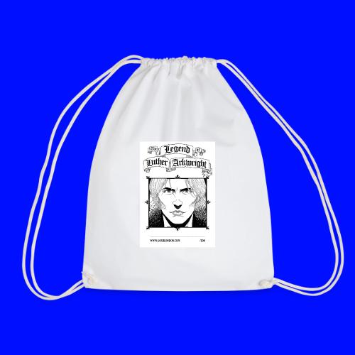 The Legend of Luther Arkwright bookplate - Drawstring Bag