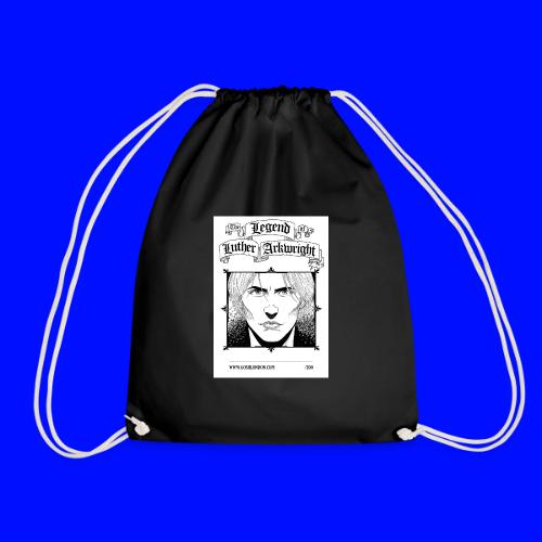 The Legend of Luther Arkwright bookplate - Drawstring Bag