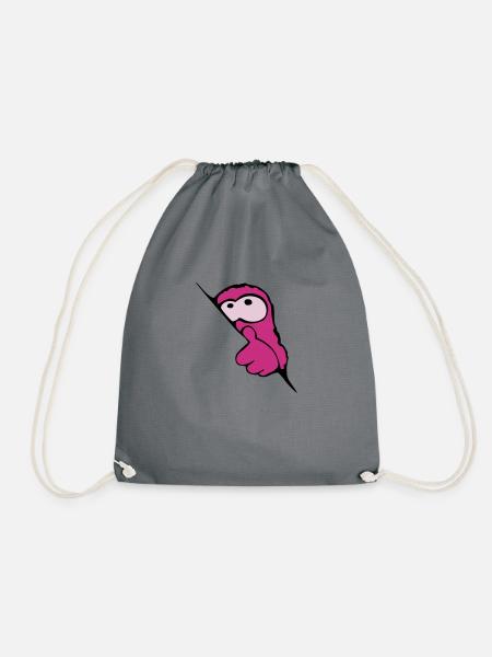 Monsterbaby - Turnbeutel - Grau