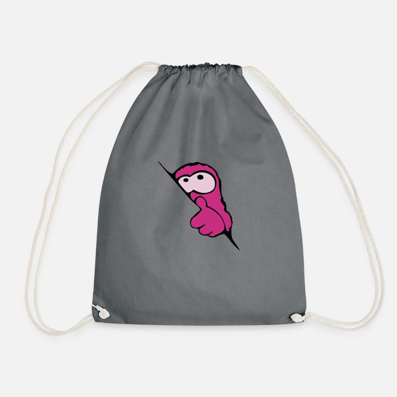 Monsterbaby - Turnbeutel - Grau