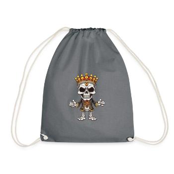 Squelette de la couronne royale - Sac de sport léger - gris - Devant