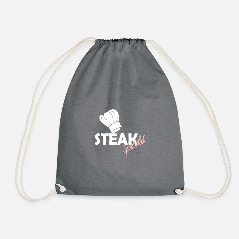 Steak - Turnbeutel - Grau