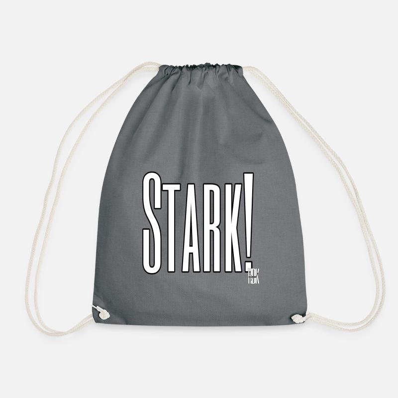 STARK! - Turnbeutel - Grau