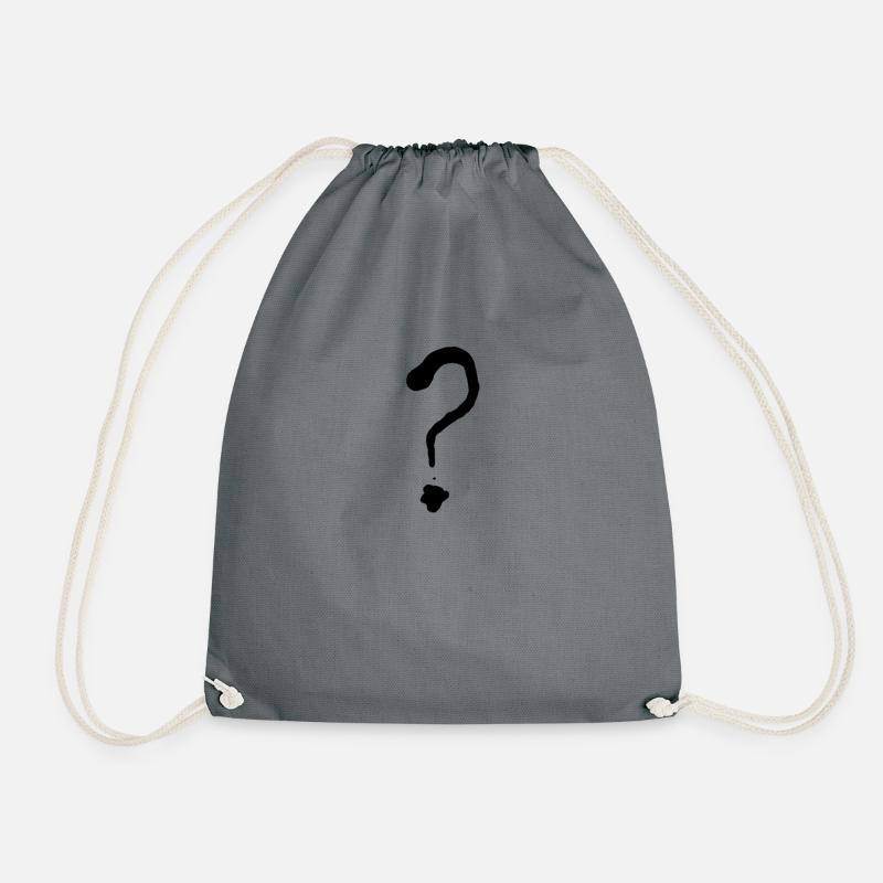 point d'interrogation - Sac de sport léger - gris