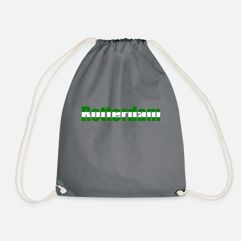 Rotterdam - Drawstring Bag - grey