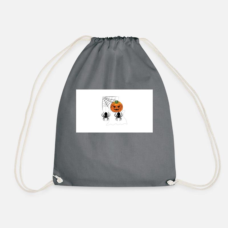 Helloween Design - Turnbeutel - Grau