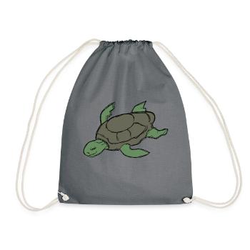 Tortue - Sac de sport léger - gris - Devant