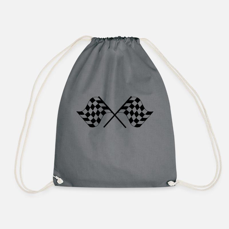 aim - Drawstring Bag - grey