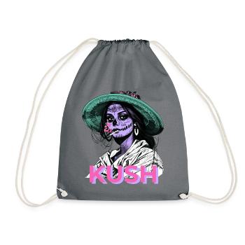 LA CATRINA KUSH POUR LES AMATEURS D’INDICA ET DE MEXIQUE - Sac de sport léger - gris - Devant