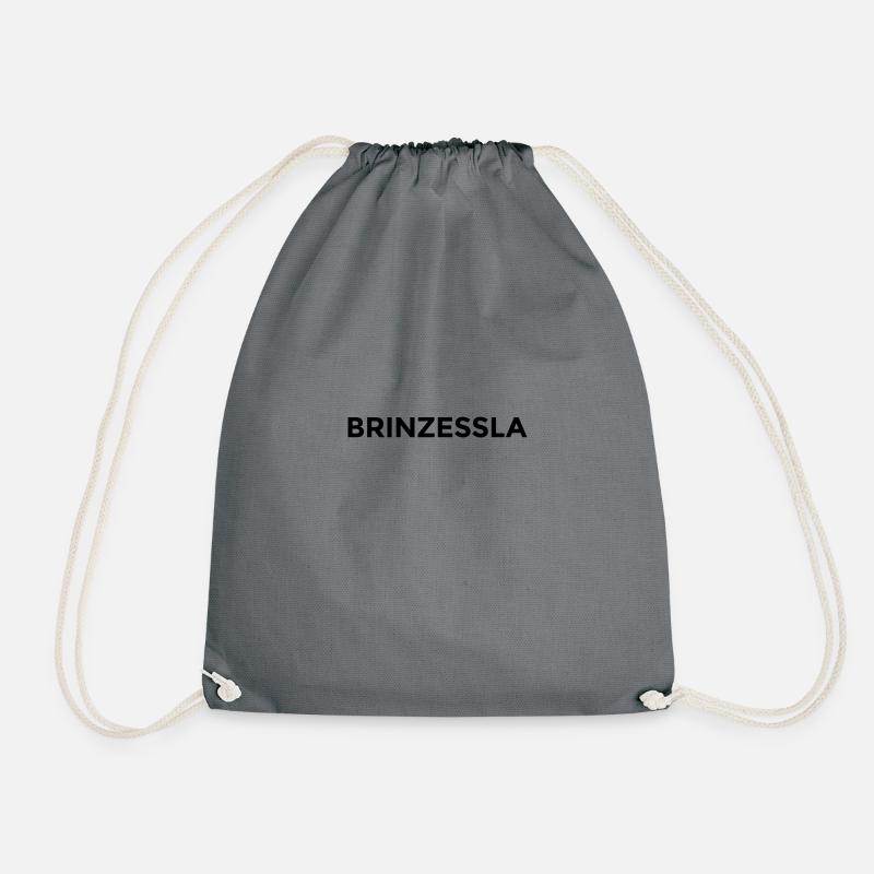 Brinzessla - montserrat - Turnbeutel - Grau