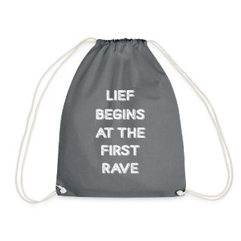 Dancing Dance Music - Drawstring Bag - grey - Front