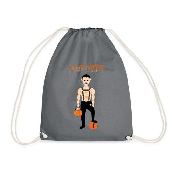 Happy Halloween - Drawstring Bag - grey - Front