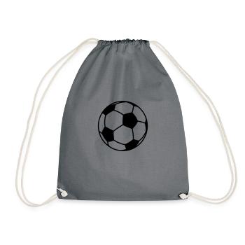 football / ball 1c - Sac de sport léger - gris - Devant
