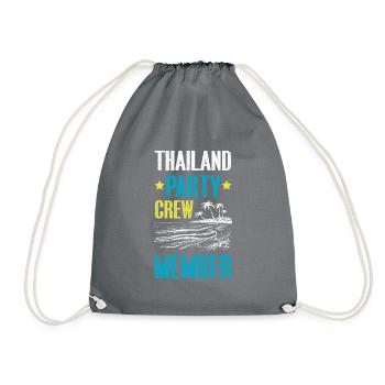 Thaïlande Party Crew - Sac de sport léger - gris - Devant