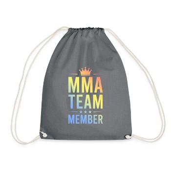 Équipe MMA Coloré - Sac de sport léger - gris - Devant