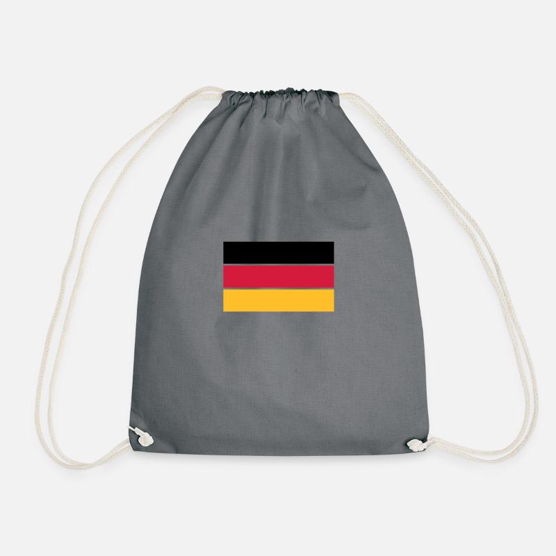 deutschland_50 - Turnbeutel - Grau