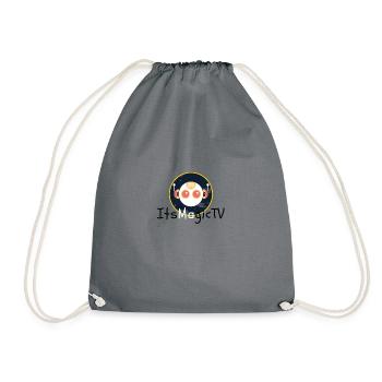 The Youtube bot - Drawstring Bag - grey - Front