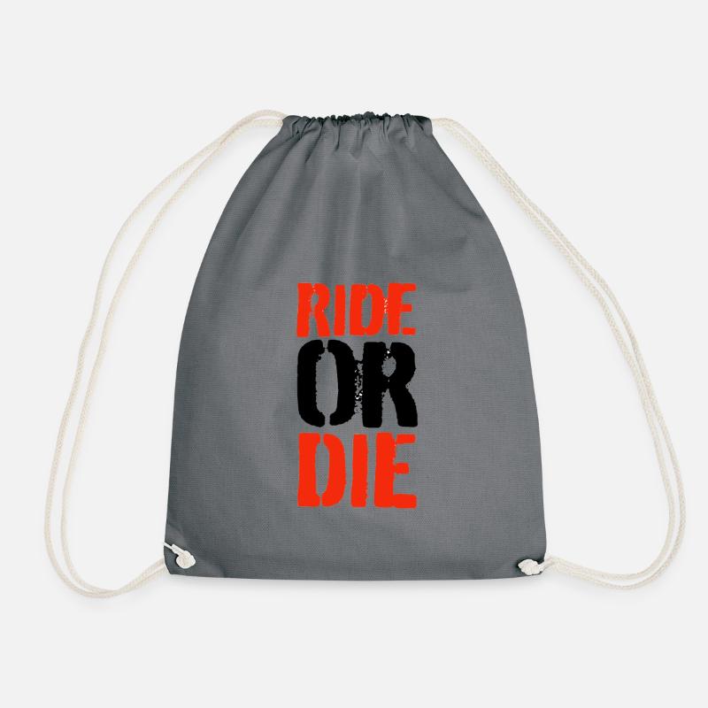 Ride or Die - Sac de sport léger - gris