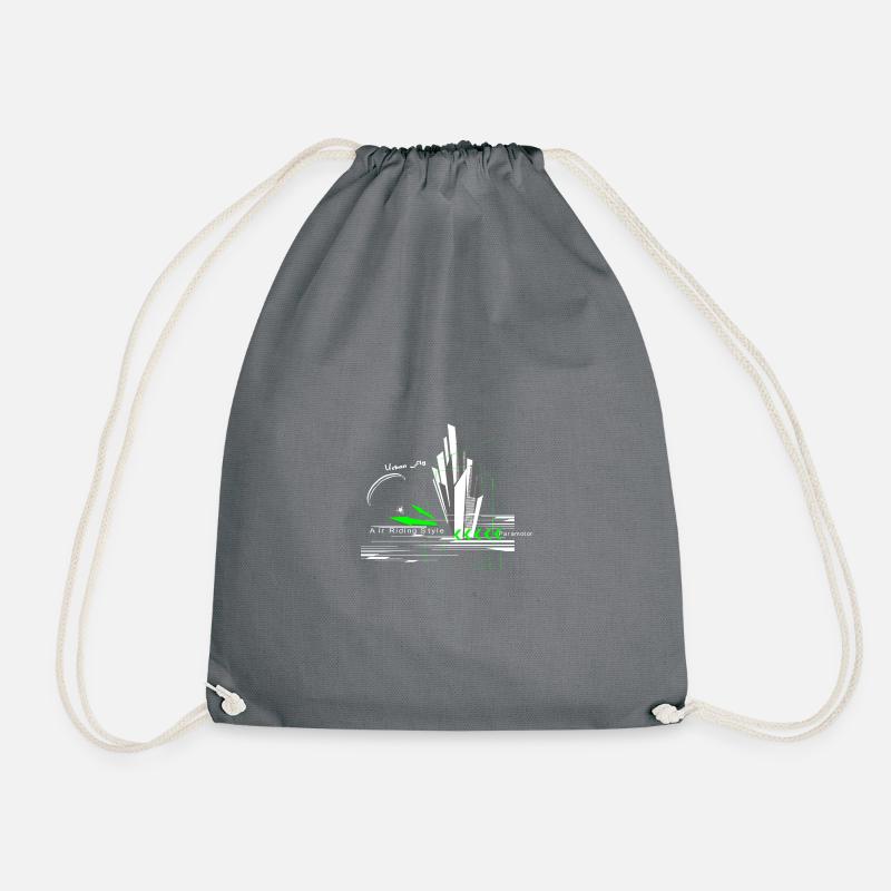 Libert'All Paramoteur Urban Fly Green - Turnbeutel - Grau