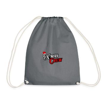 Noël de l’équipage de Noël - Sac de sport léger - gris - Devant