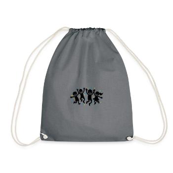 Enfants Joie Maternelle - Sac de sport léger - gris - Devant