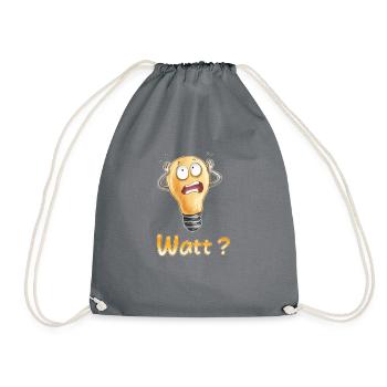 watt - Turnbeutel - Grau - Vorne
