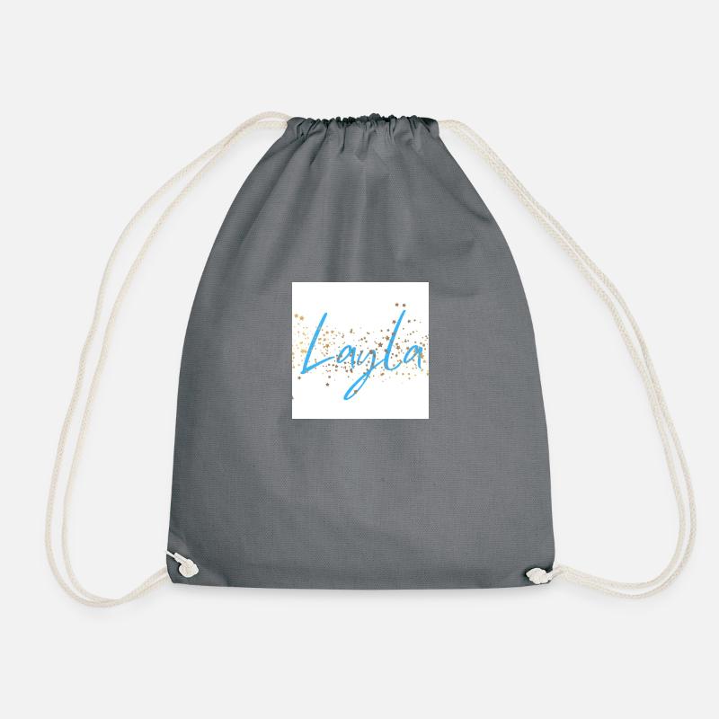 Layla - Turnbeutel - Grau