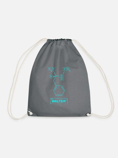 Trash Asset - Walter [cyan-upright] - Turnbeutel - Grau