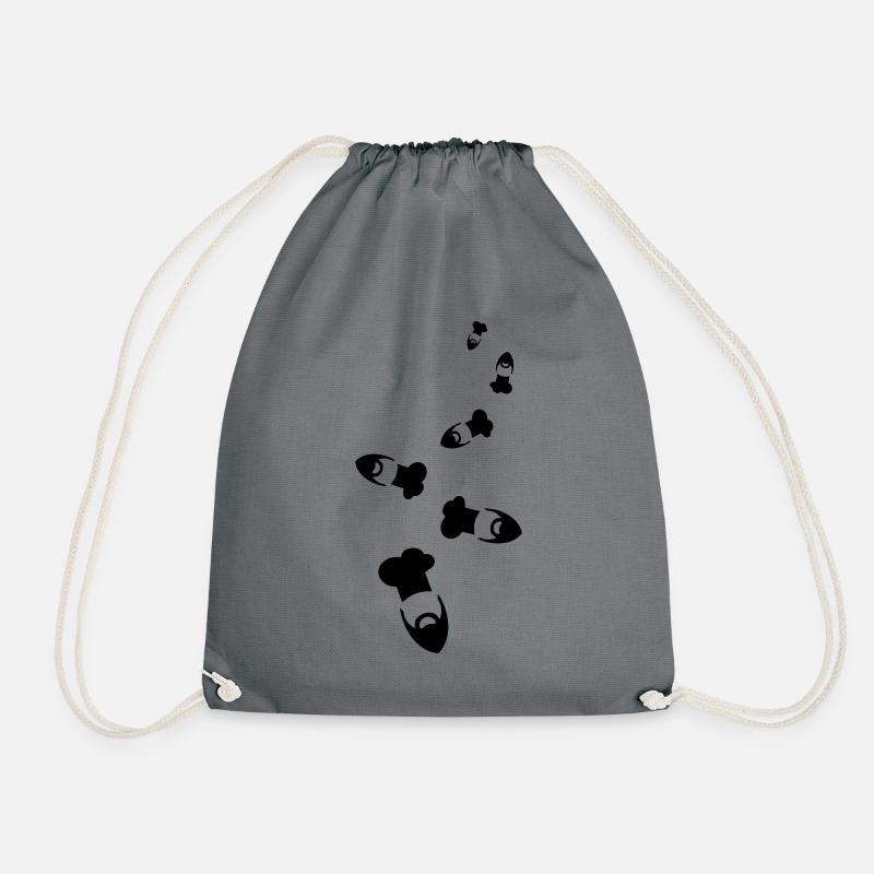 Bonnet de cuisine chapeau de chef - Sac de sport léger - gris