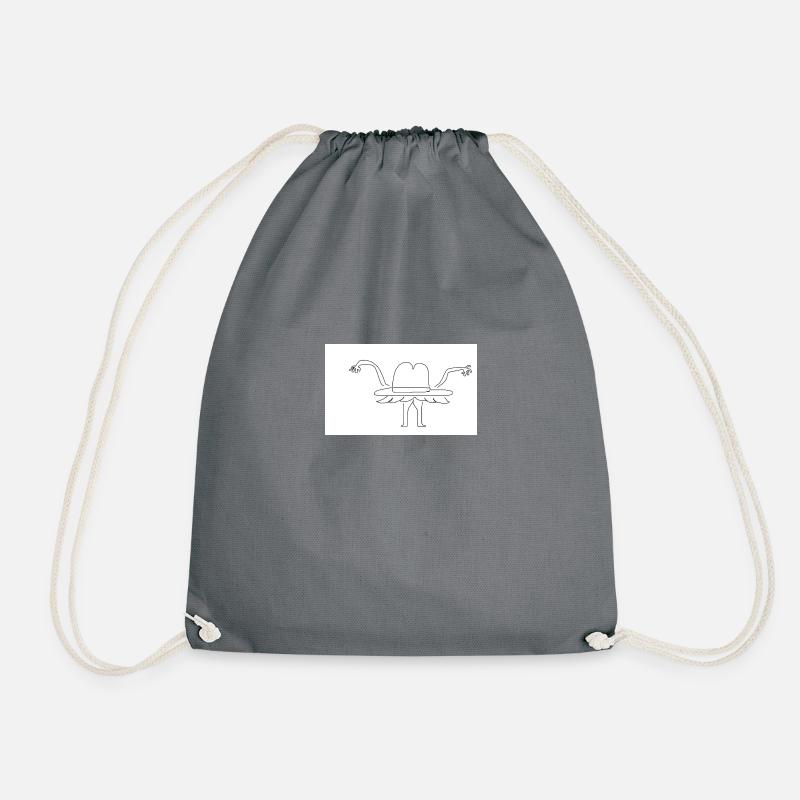 détective chapeau - Sac de sport léger - gris