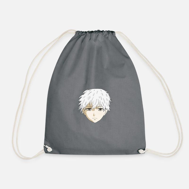 Anime Boy - Turnbeutel - Grau