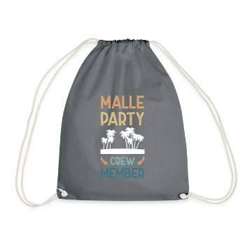 Malle Party Crew - Sac de sport léger - gris - Devant