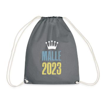 Malle 2023 Couronne - Sac de sport léger - gris - Devant