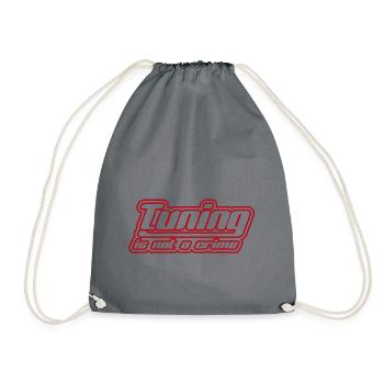 Cartuning Scooter Tuning - Drawstring Bag - grey - Front