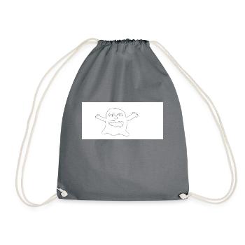 Fantôme vieux - Sac de sport léger - gris - Devant