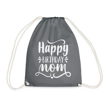 Idée cadeau de mère pour l’anniversaire Meilleure mère - Sac de sport léger - gris - Devant