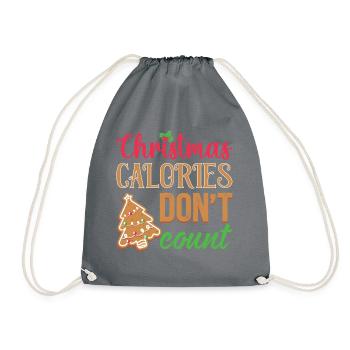 Cadeaux de Noël Noël - Sac de sport léger - gris - Devant