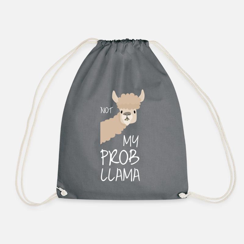 Lama! Llama! ProbLlama - Sac de sport léger - gris