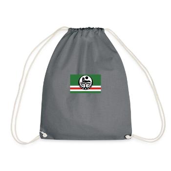 Ichkeria - Drawstring Bag - grey - Front