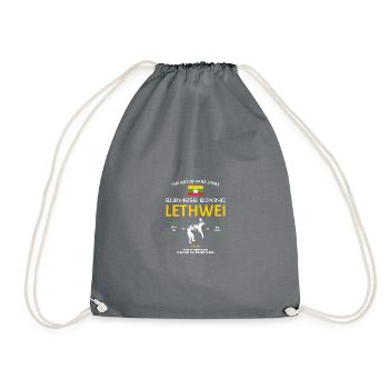 Lethwei Boîte birmane - Sac de sport léger - gris - Devant