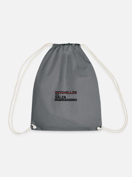 Südharz Merch - Salza - Turnbeutel - Grau