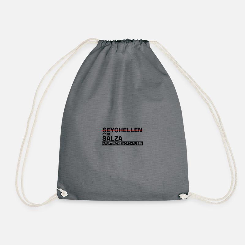 Südharz Merch - Salza - Turnbeutel - Grau